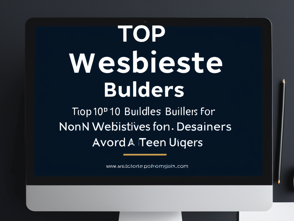 Featured image for blog post: Top 10 Website Builders for Non-Designers: Alternatives t...