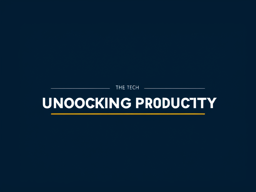 Featured image for blog post: Unlocking Productivity: The Inside Story of TECH WITH MON...